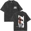 Washed Singer Tate Mcrae Album So Close To What Miss Possessive  World Tour T Shirts Men Women Fashion Oversized Tshirts