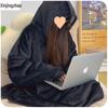 Xinjingzhou Oversized Winter Hooded Wearable Blanket