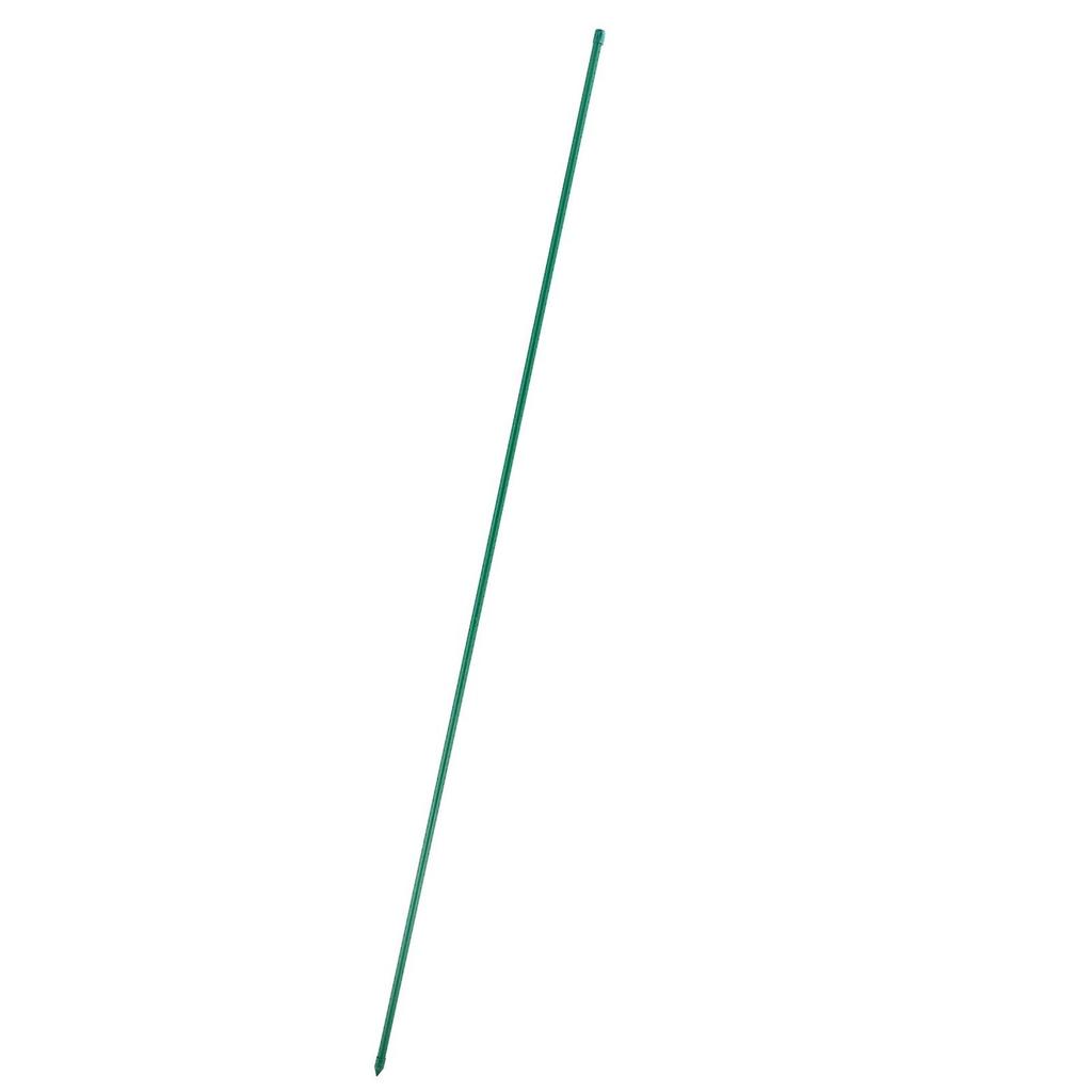 Garden Stakes, 25 Pack, 2100 Mm, Plastic Coated Metal Tomato Stakes, Garden Sticks for Plants Support, with Pointed End and Non-Slip Bumps for Growing
