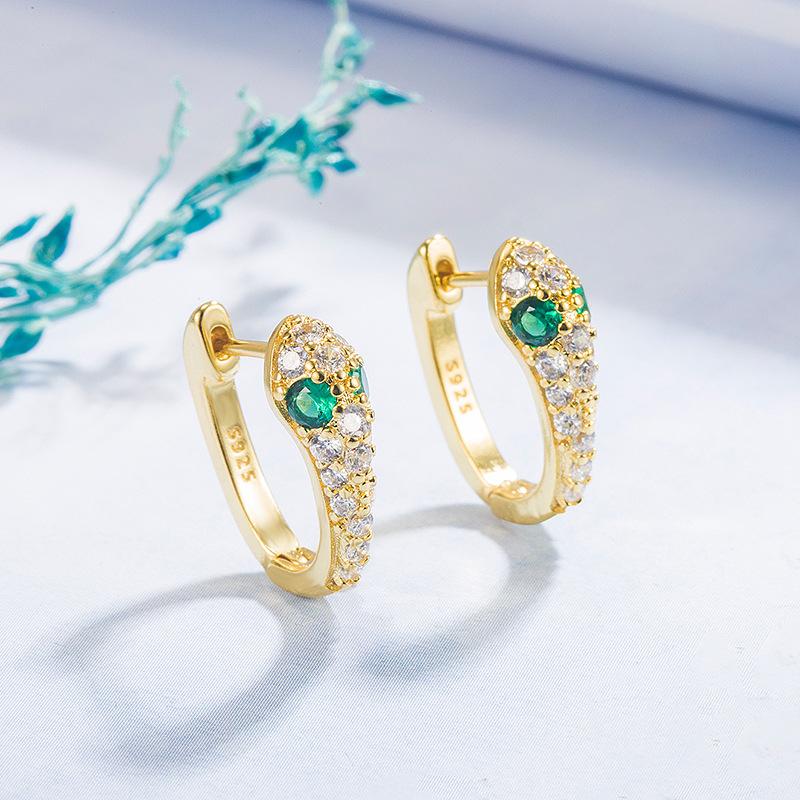 Hot 925 Sterling Silver Earrings Heart Zircon For Women's Wedding Fine fashion Jewelry Accessories Multiple Colors