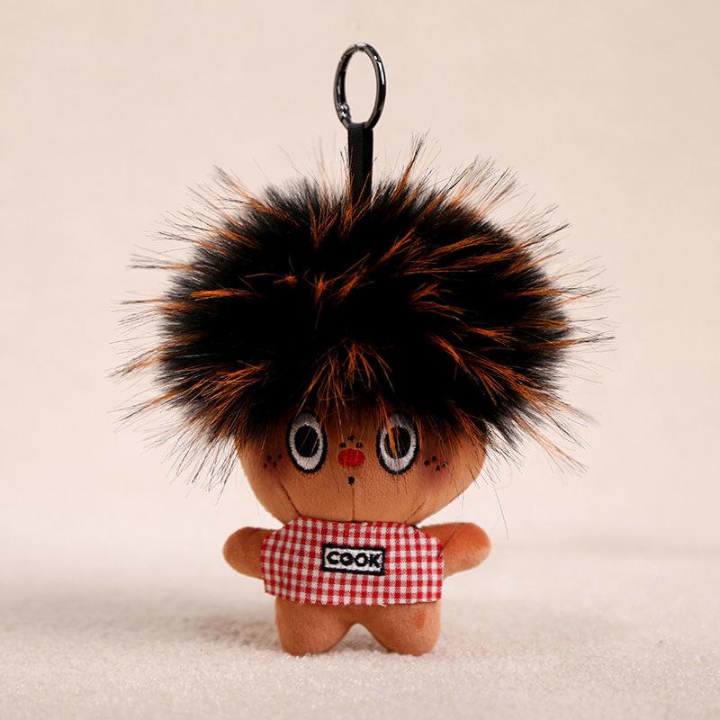 New Grilled Hair Doll Second Explosion Hair Doll Plush Doll Funny Ugly Cute Doll Bag Pendant Gift