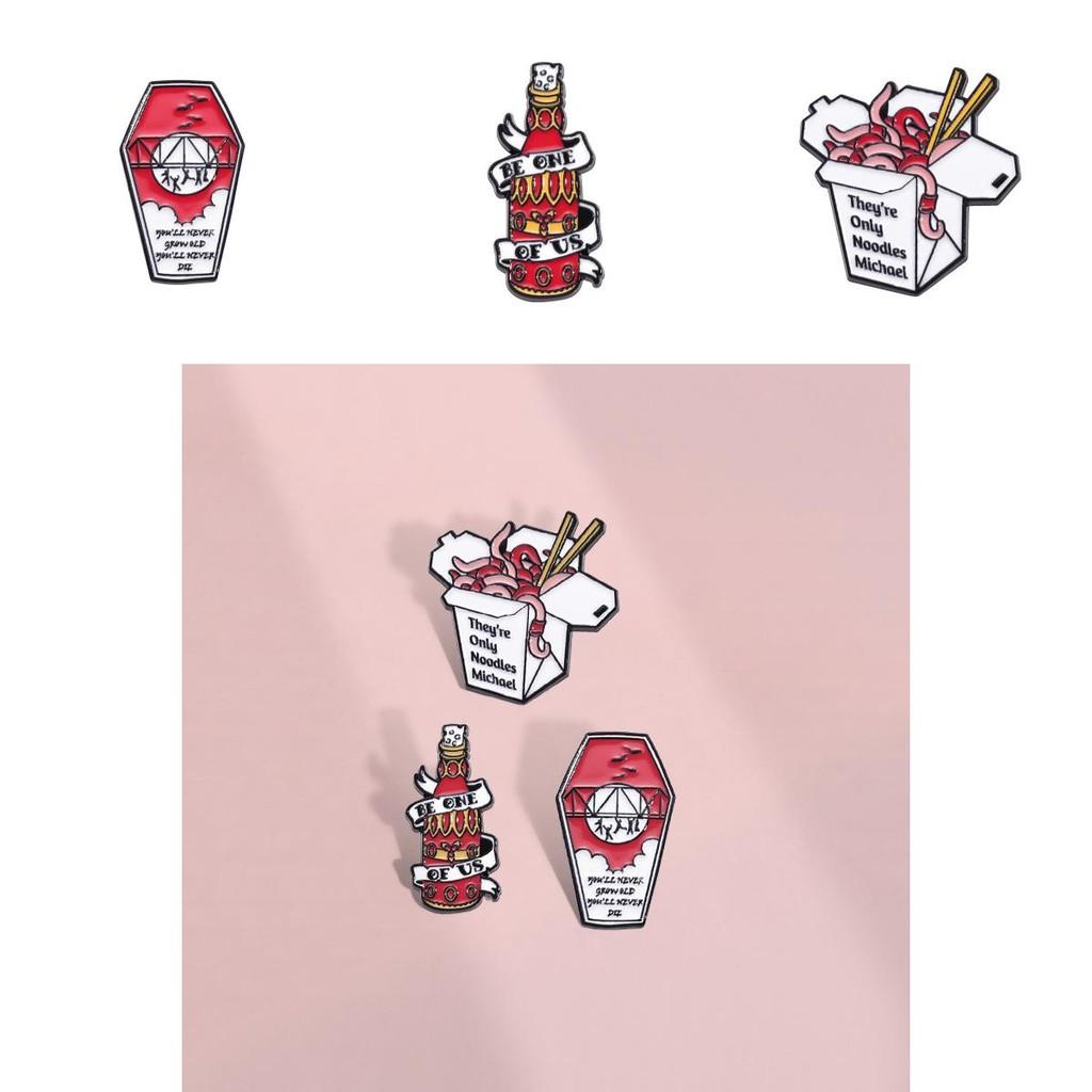 Cartoon Trendy Alloy Character Brooch Eyecatching Decorative Pin For Lovers Fashion