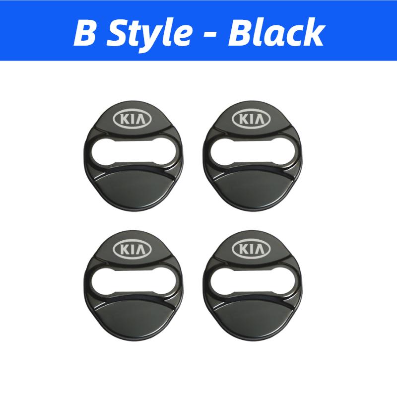 4PCS Car Door Lock Cover Logo Protection Stickers For KIA K3 K5 KX3 KX5 KX7 Sportage R Forte Carens Stinger Sorento Accessories YO7