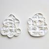 1Pc Christmas Cookie Cutter Santa Claus Shaped Christmas Themed Pressable Biscuit Mold Cookie Stamp Embosser Baking Pastry Tools