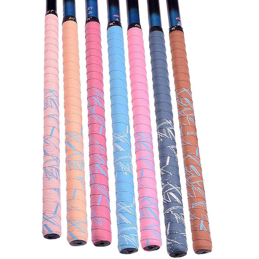 Fishing Rod Handle Adhesive Absorb Sweat Belt Fishing Rod Wraps Tape Fishing Rod Cover Handle Accesorries 200cm x 2.5cm x 2.0mm