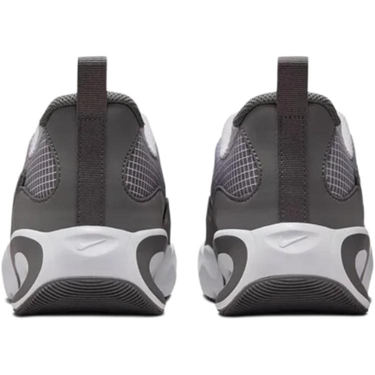 New Nike Air Max Nova Abrasion Resistant Low Top Kids Lifestyle Shoes Black Iron Gray Teenagers FN4446-004