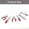 Miniature Gardening Tool Set Garden Toolbox for 1/12 Doll House Scene Decoration Craft Model Project Display Accessory