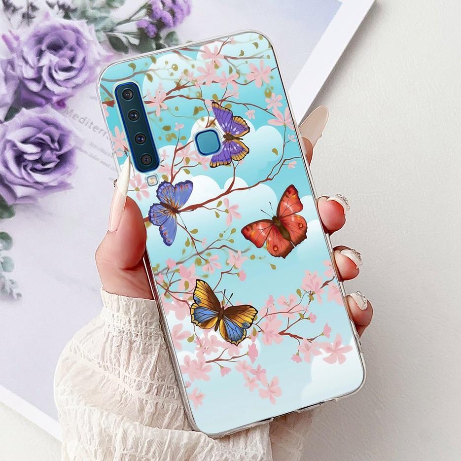 For Samsung Galaxy A9 2018 Case SM-A920F Cool Design Fashion Painted Cover Soft Silm Phone Case For Samsung A7 2018 A750F Fundas