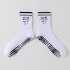 New Cotton Pilates Socks Harajuku Street Sweat-absorbent Cherry Embroidery Socks Casual Non-Slip Grip Mid Tube Socks