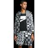Nike Graffiti Print Plaid Sports Jacket Men Outerwear Sail-White AR1633-133