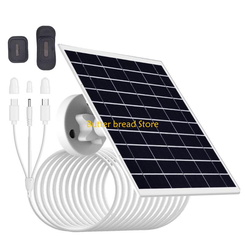 

W89C Intelligent Solar Charging Panel, 8W, for XT2/ New Outdoor Surveillances Cameras, High Efficiency with Safety Features