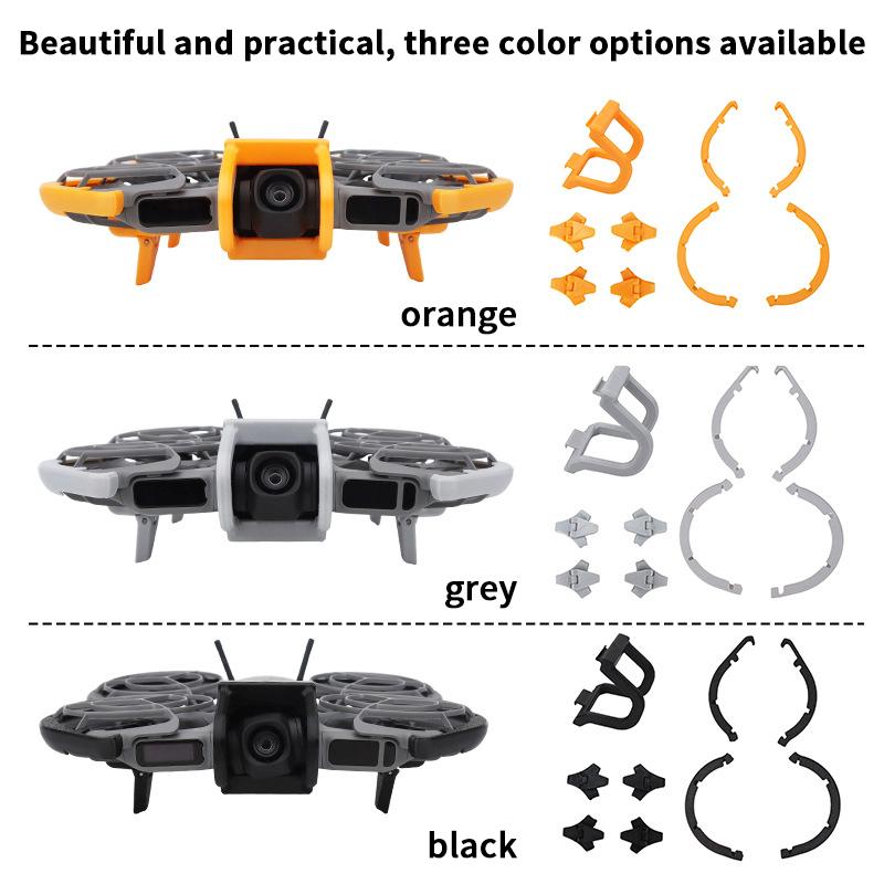 NEO 2 Drone Propeller Protector; Anti-crash Bumper Bar and Folding Tripod with Anti-fall Safety Ring