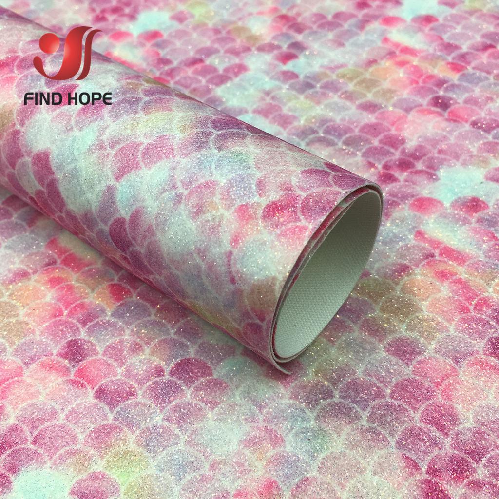 A4 Vegan Leather Sheet Sparkle Rainbow PU Fabric for DIY Phone Case Handmade Earring Bows Hair Clip Kit Miniature Craft Supplies