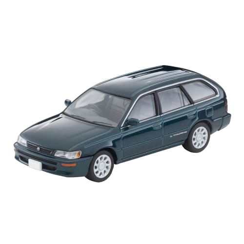 TOMYTEC Tomica Limited Vintage Neo 1/64 Scale LV-N287b Toyota Corolla Wagon L Touring (Green, 1996 Model) - Finished Product