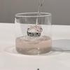 Tazza da Latte in Vetro Creativa 3D Albero di Natale Resistente al Calore
