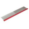 Pet Steel Comb 2 Different Densities Prevents Static Dog Grooming Comb with Rounded Ends for Long and Short Haired