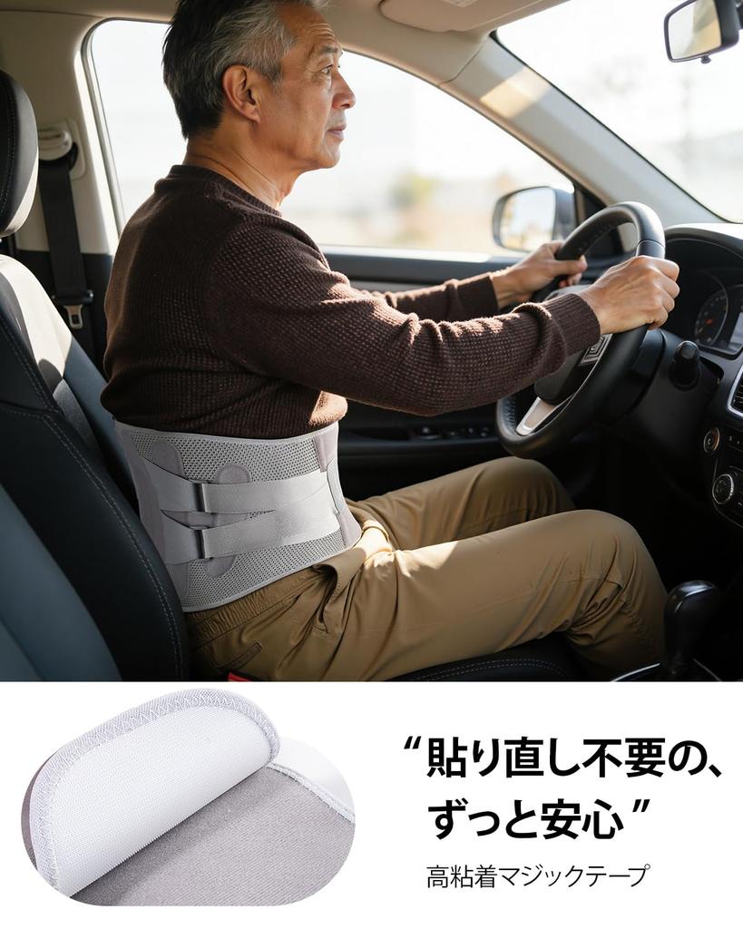 Lumbar Support Orthopedic Rigid Comfortable Adjustable Reduces Waist for Daily Life and Work Belt, Surgeon-Supervised, Breathable, Powerful, Support,