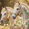5D DIY Diamond Painting Kit Horse Partial Drill Resin Rhinestone Art