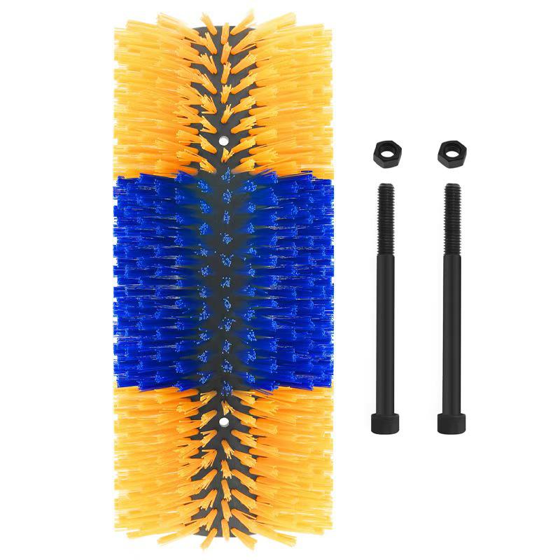 

Ranch Cow and Horse Body Cleaning Brush - Bristle Massage Brush for Dairy and Equestrian Use