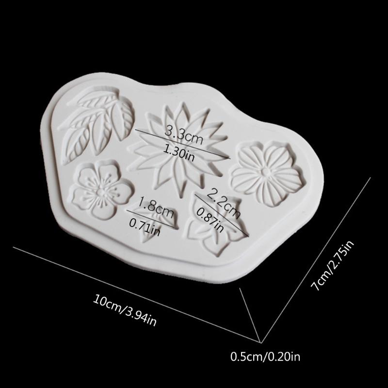 Bloem Siliconen Mal Bloemblad Bloemen Hars Epoxy Mal Chocolade Bakgereedschap DIY