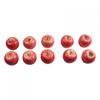 10pcs Large Artificial Fake Red Green Apples Fruits Kitchen Home Food Decor