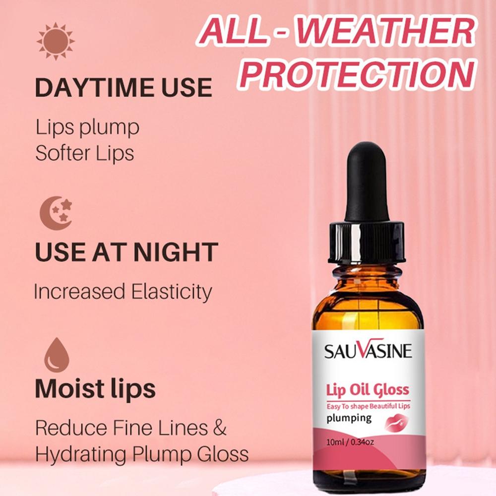 Instant Voluming Lips Plumper Serum Oil Moisturizing Lip Gloss Oils Repairing Reduce Lip Fine Lines Cosmetic Volume Lipstck