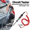 Universal Digital Display Car Truck Voltage Circuit Tester Probe Pen Light Bulb Diagnostic Tool Car Circuit Repair Accessories