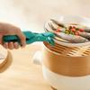 New Silicone Multi-Function Anti-Scald Bowl Clip Heat Resistant Gripper Tongs with Non-Slip Coating Cookware Handles