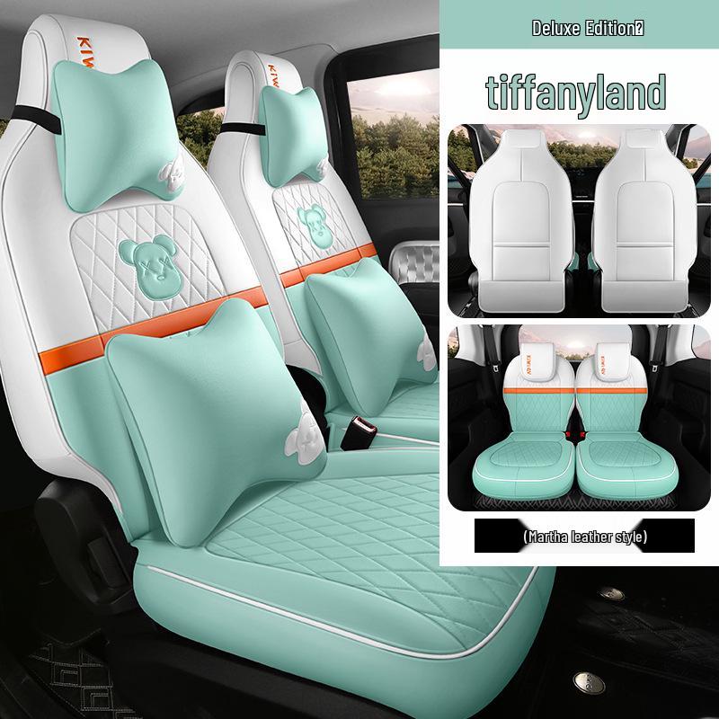 CSL Full Wrap Sports Leather Seat Cushion for Baojun EV – All Season