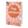 Animal Bunting Birthday Card Handmade Birthday Greeting Card with Envelope For Friend Family Kid Adult J0MC
