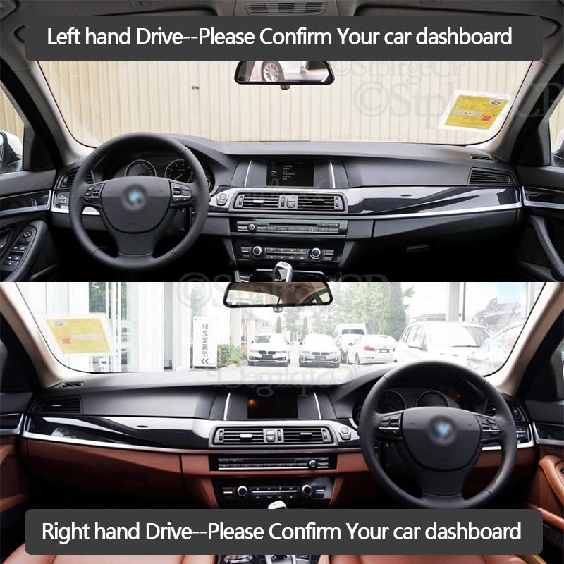 Anti-Slip Mat Dashboard Cover Pad Sunshade Dashmat Carpet Cape Accessories 520i 525i 530i for BMW 5 Series F10 2010~2016