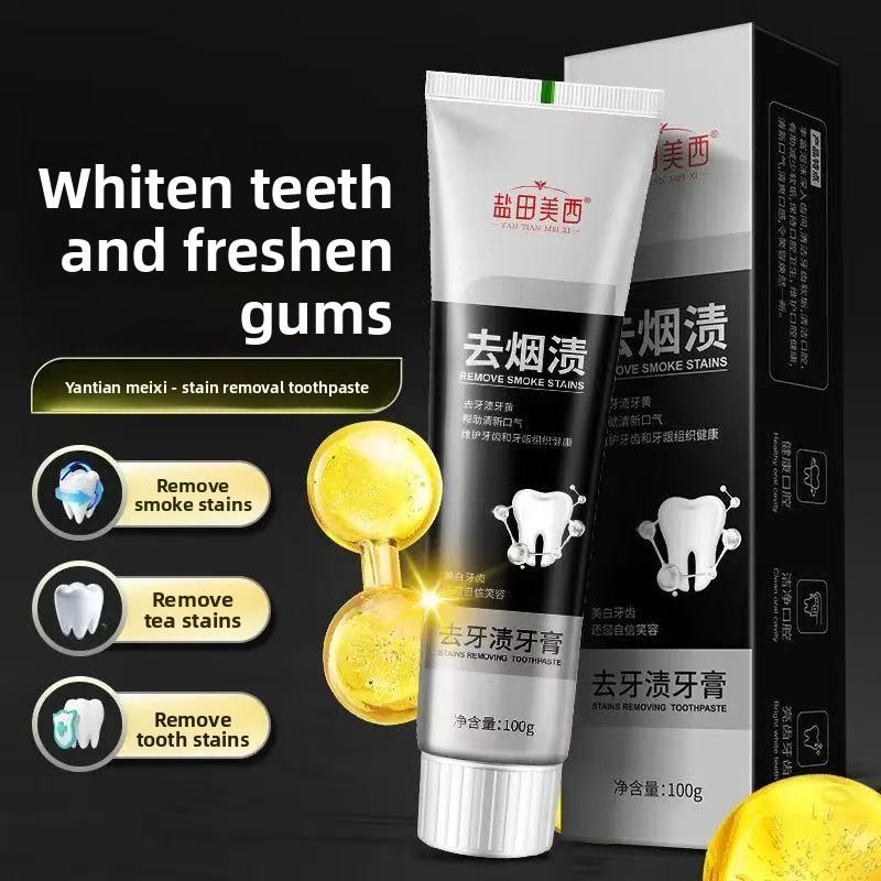Daily Brightening and Anti-yellowing Tooth Care with Ultra-strong Cleaning Power,