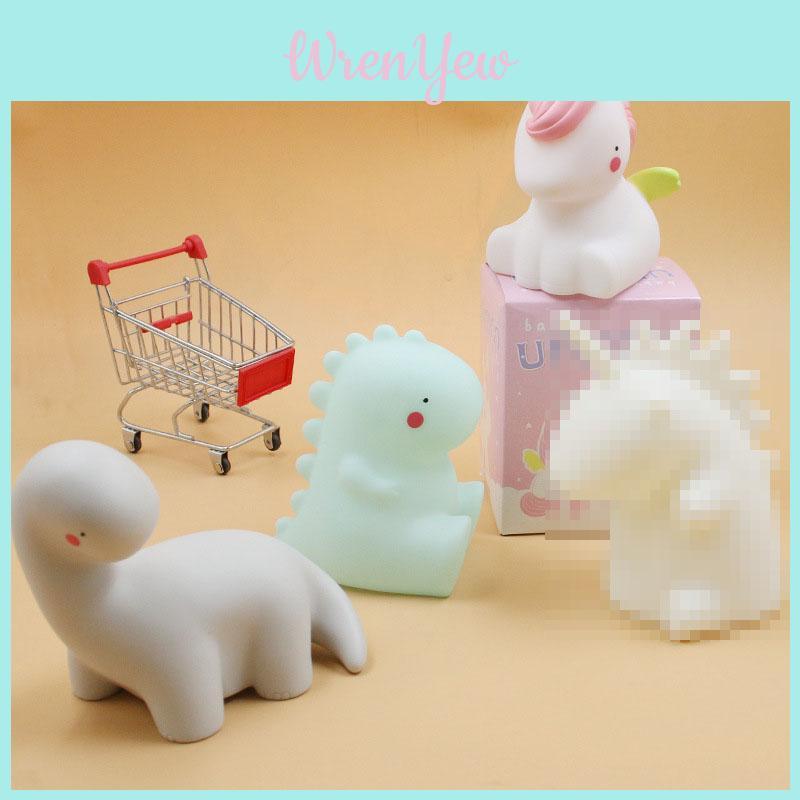 Adorable Cartoon Unicorn Night Light Led Lamp For Baby Children Kid Bedrooms