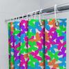 Colorful Fish Tank Pattern Shower Curtain Set For Bathrooms Decor Watercolor Blue Orange Submarine Design Waterproof Fabric Size