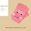 Wool Knitted Children's Half-finger Cute Cartoon Thickened Clamshell Warm Autumn and Winter Korean Version Student Cold-proof Winter Gloves