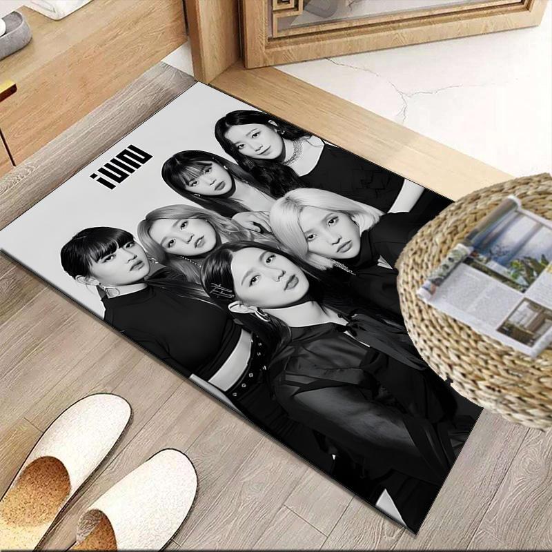 Kpop idle Colorful Dreams  Carpet, Kitchen Rugs, Yoga Mat, Non-Slip Mats, Rug for Bathroom, Living Room bedroom, Camping Rugs Christmas Gift