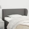 Headboard - Maison Exclusive - With Ears - Dark Gray - Adjustable Height 78/88 Cm