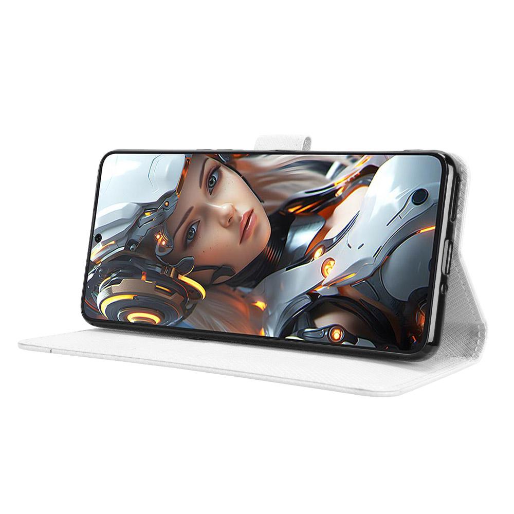 Dla Cubot Max 5 Etui Skórzane PU Tekstura Diamentowa Portfel Pokrowiec na Telefon