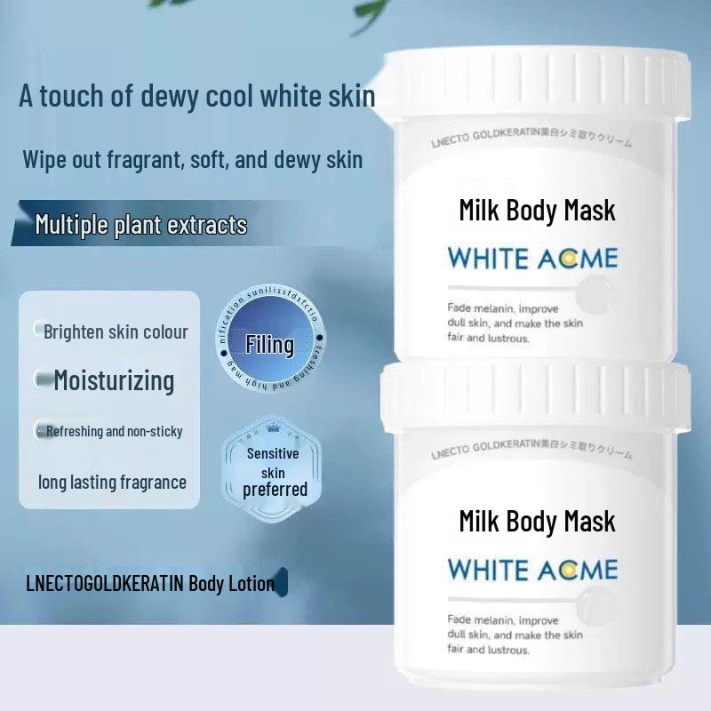 Hokkaido Milk Brightening Body Mask with Lactic Acid