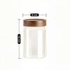 ZISIZ High Borosilicate Glass Storage Jars