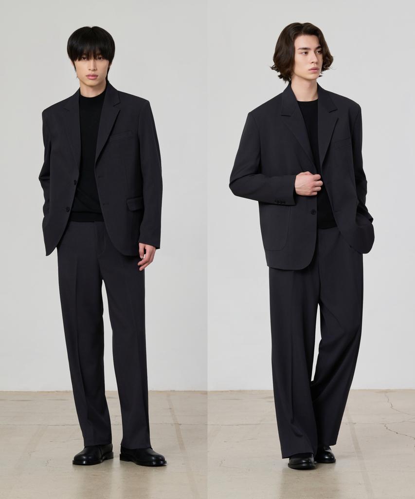 Hyoji Customizing Setup Suit Set (F01-Charcoal)