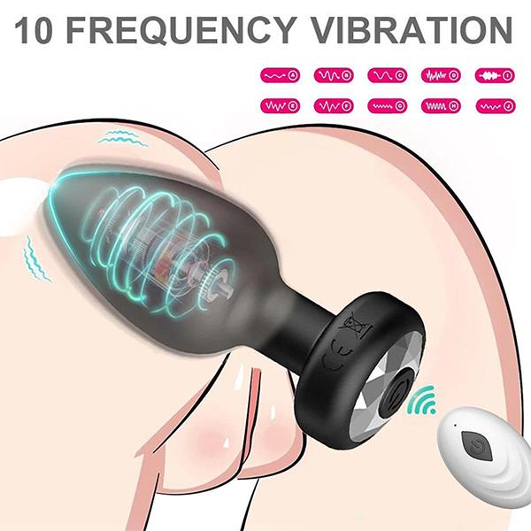 Remote Vibrating G Spot Dildo Vibrator Prostate Massage Vagina Sex Toys for Men Women