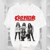 Kreator TShirt Metal Militia Pleasure To Kill Thrash Metal Heavy Metal Band Music Fans Clothes Vintage Streetwear Harajuku Tees