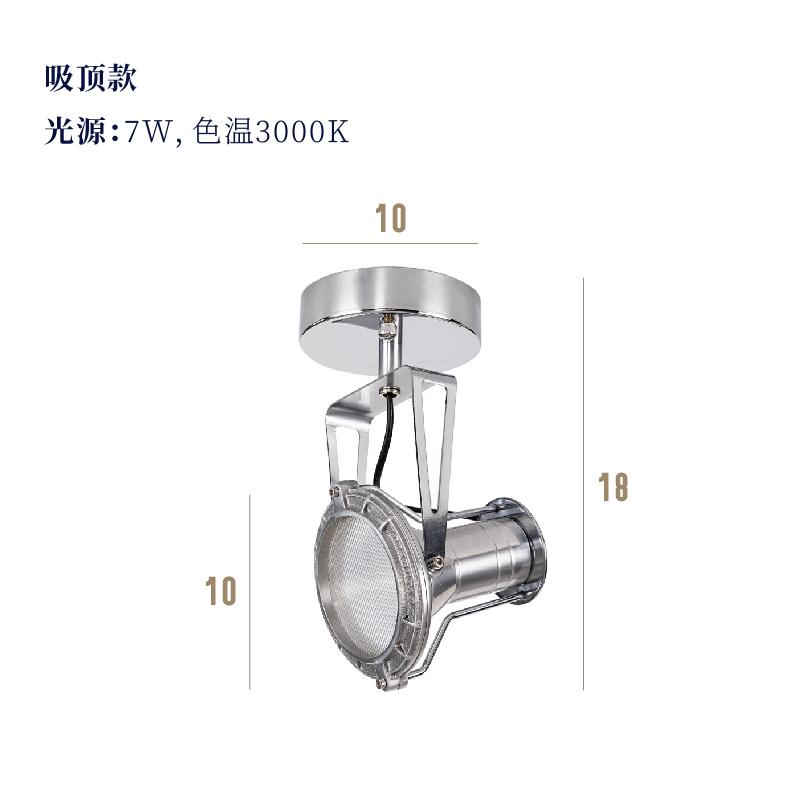 

Винтажные потолочные светильники Алюминиевое освещение прихожей Освещение для ресторана, бара, магазина одежды, гостиной, коридора Лампа с регулируемым углом