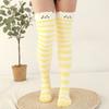 Animal Design Coral Feece Sock 3D Fluffy Floor Stocking Cute Modeling Knee Socks  Women