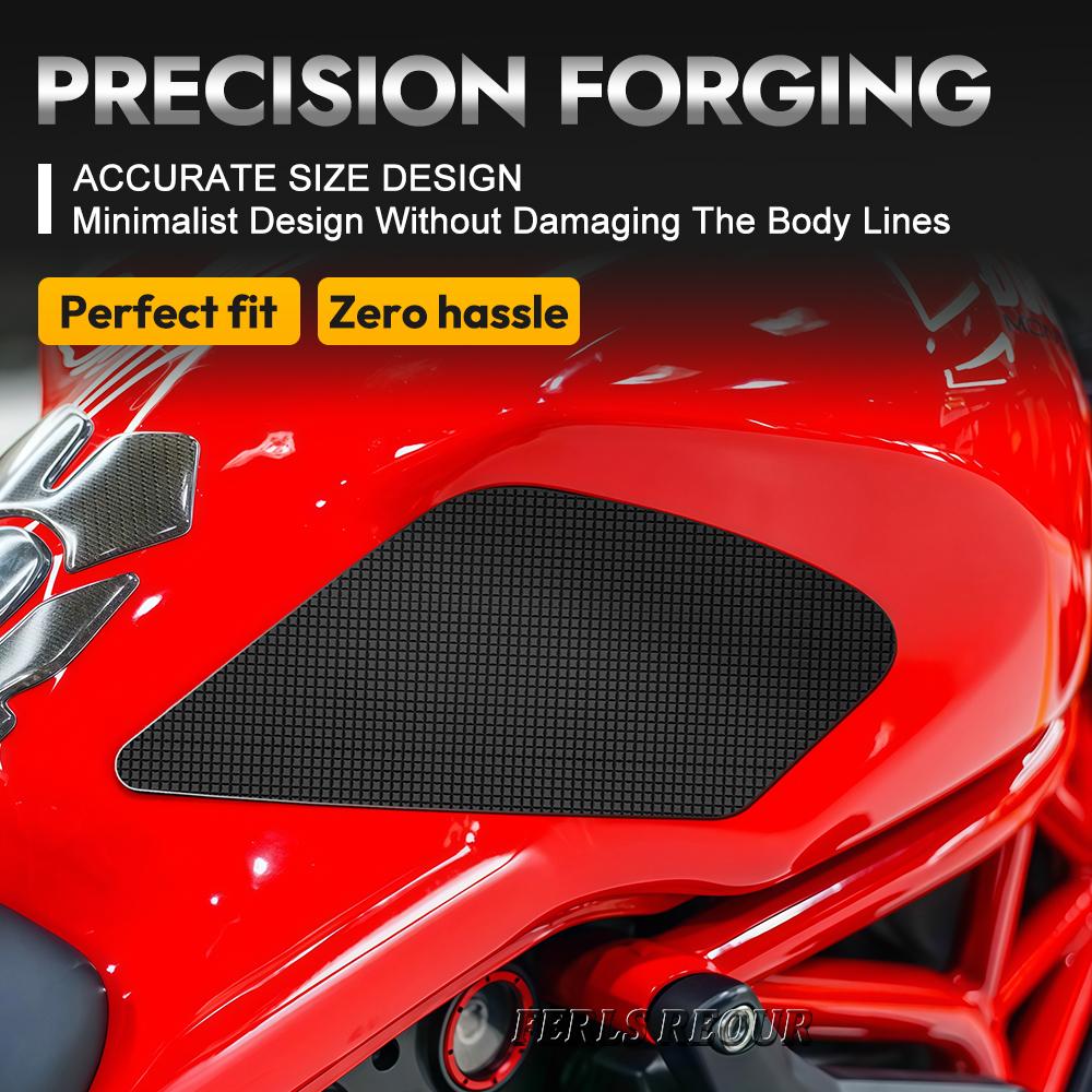 Motocycle Fuel Tank Pad For Ducati Monster 797 2017-2019 Anti Slip Stickers Traction Protection Accessories