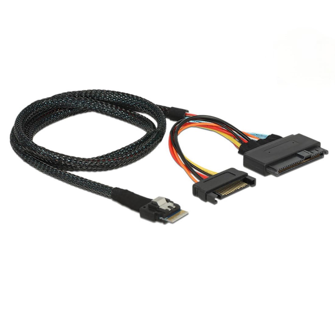 

CHENYANG Motherboard Intel SSD 750 p3600 p3700 Slim SAS SFF 8654 4i NVME PCIe SSD Cable U2 M.2 U.2 SFF-8639
