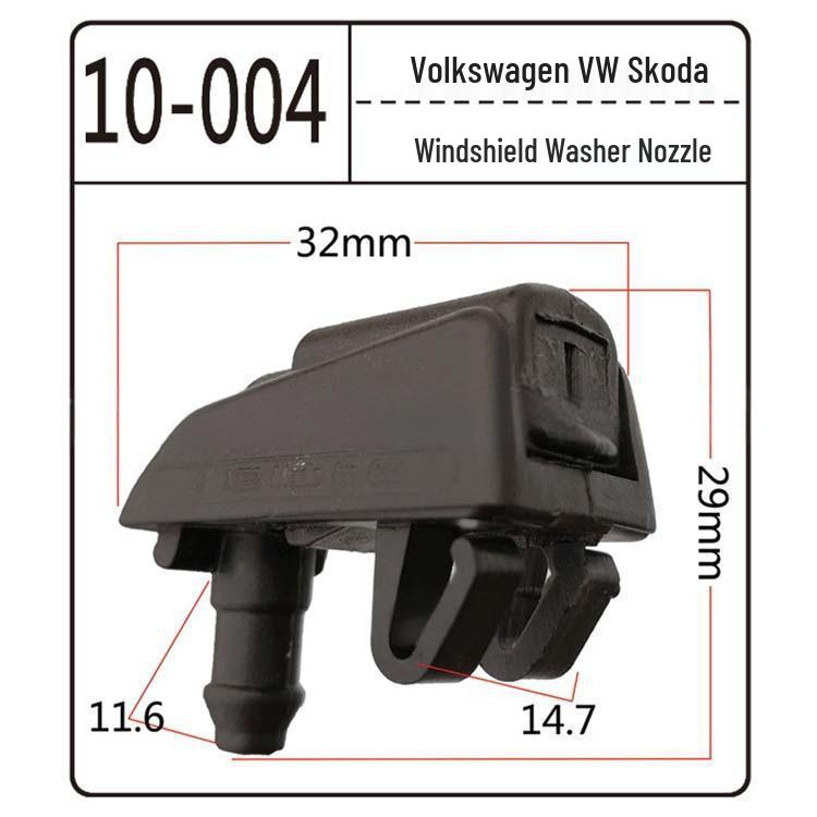 Compatible Windshield Washer Nozzle for Mercedes-Benz & Toyota