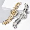 1X DIY Rhinestone Diamante Chain Applique Patch Trimming for Blazer Dress Chain