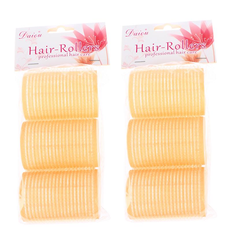 Self Grip Rollers Cling Stick Hair Curler Curls Wave Styling Salon Setting Tool